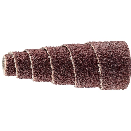 Pferd 3/4" x 1-1/2" Cartridge Roll, 3/16" AH - Full Taper, Aluminum Oxide 80 Grit 41875